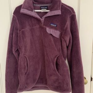 Dark purple Patagonia fleece
